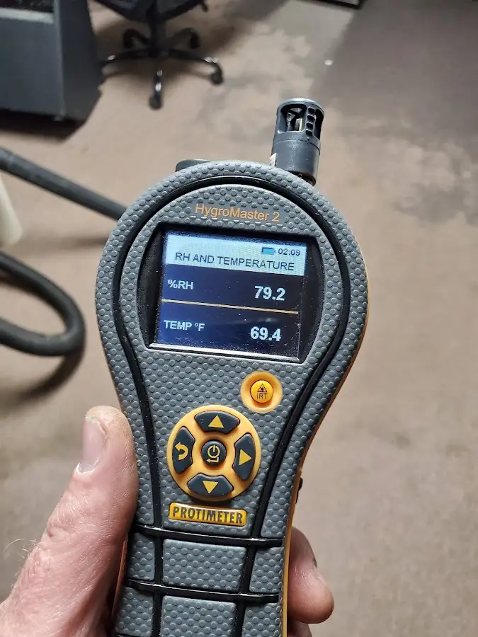 Moisture meter humidity assessment for Mold Remediation & Removal in Kaysville